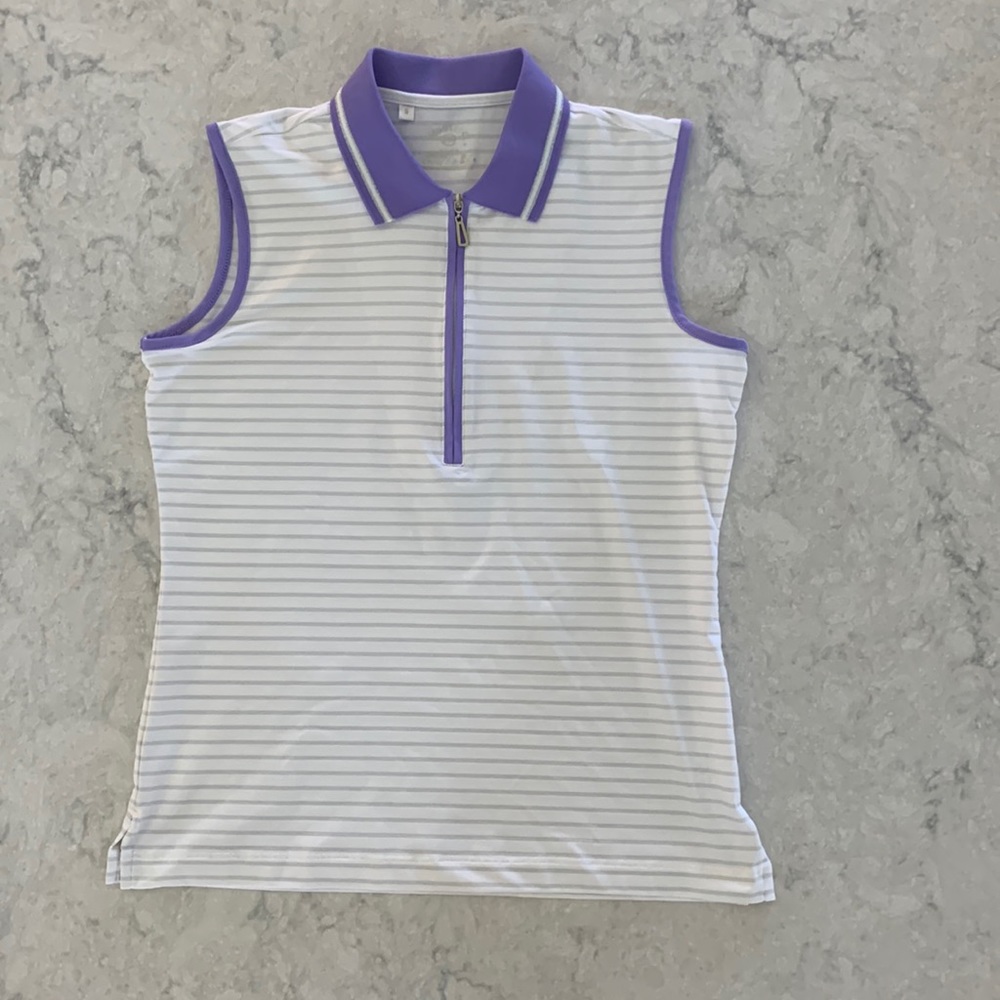 MONTEREY SLEEVELESS GOLF POLO